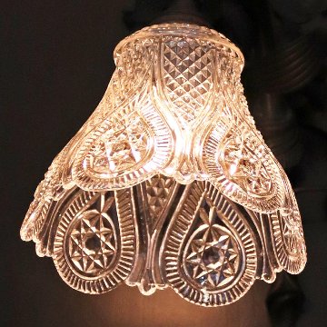 フランス BACCARAT/バカラ パティネイテッドブロンズ ウォールランプの画像