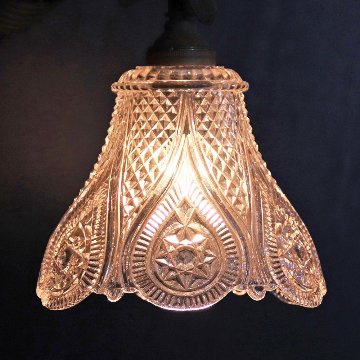 フランス BACCARAT/バカラ パティネイテッドブロンズ ウォールランプの画像