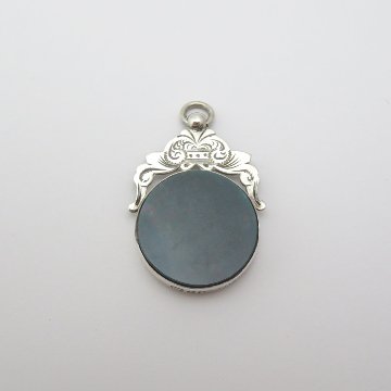 アンティーク Alfred Bedford スターリングシルバー フォブの画像