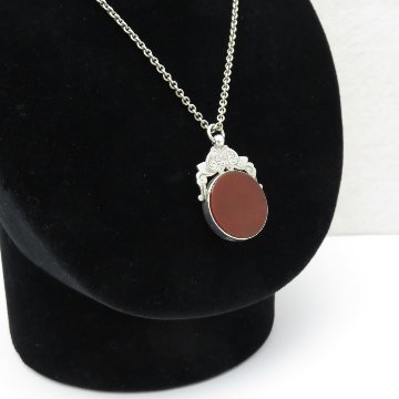 アンティーク Alfred Bedford スターリングシルバー フォブの画像