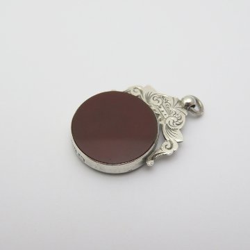 アンティーク Alfred Bedford スターリングシルバー フォブの画像