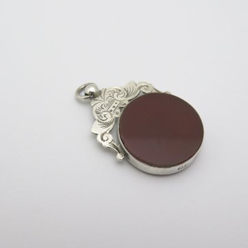 アンティーク Alfred Bedford スターリングシルバー フォブの画像