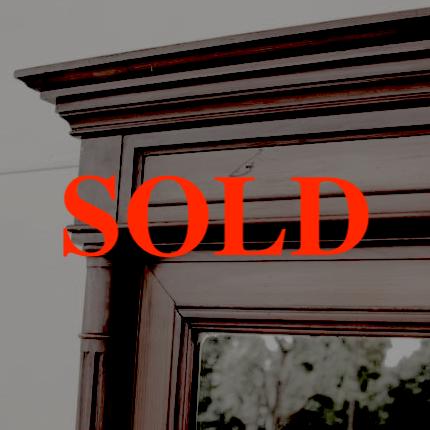 イギリス アンティーク ウォールミラーの画像