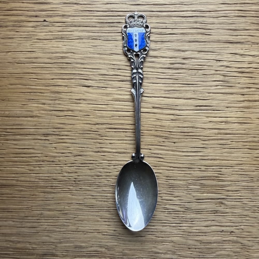 ヴィンテージ シルバー800 スーベニアスプーン BREGENZの画像