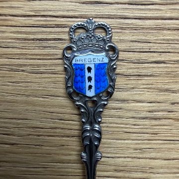 ヴィンテージ シルバー800 スーベニアスプーン BREGENZの画像