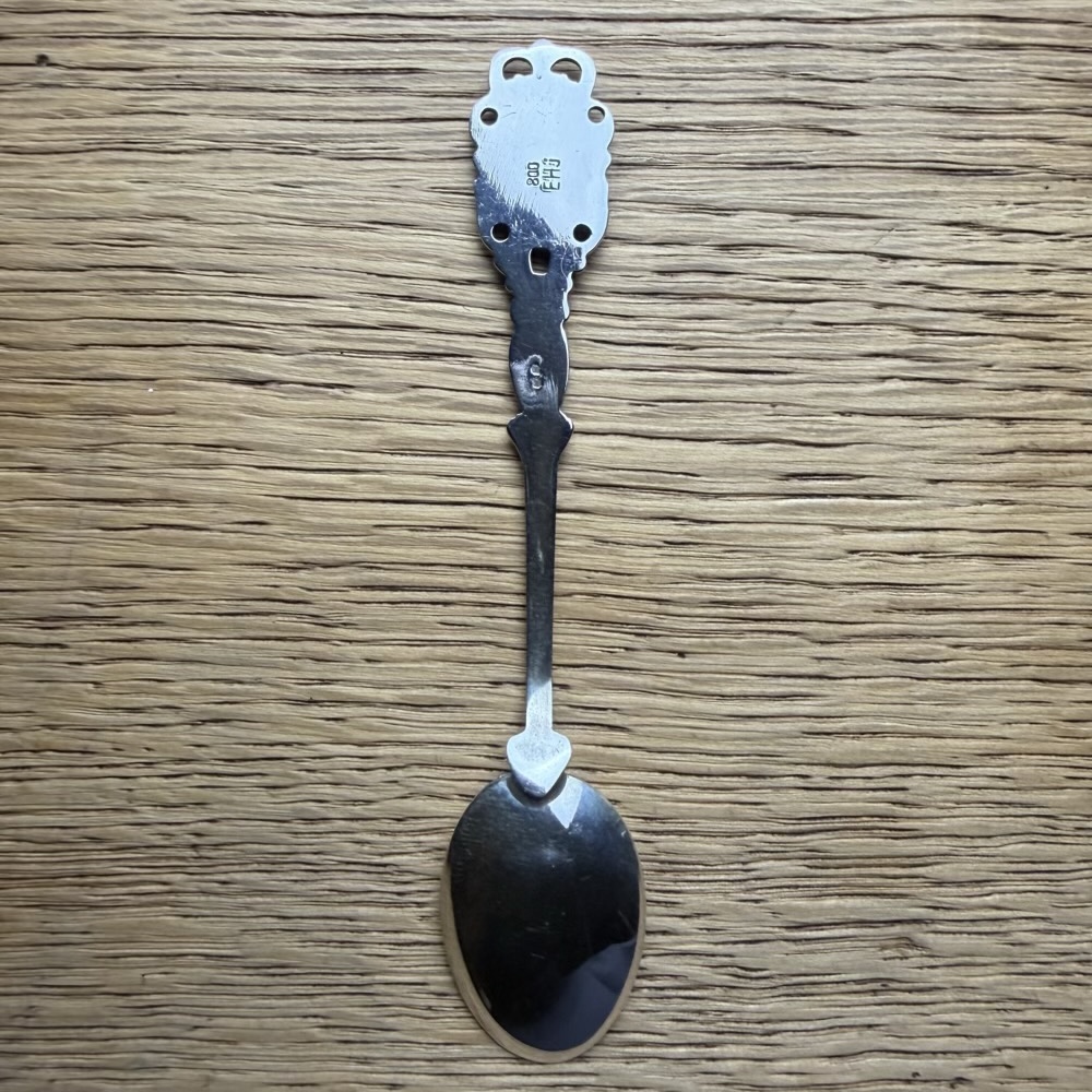 ヴィンテージ シルバー800 スーベニアスプーン BAD ISCHLの画像
