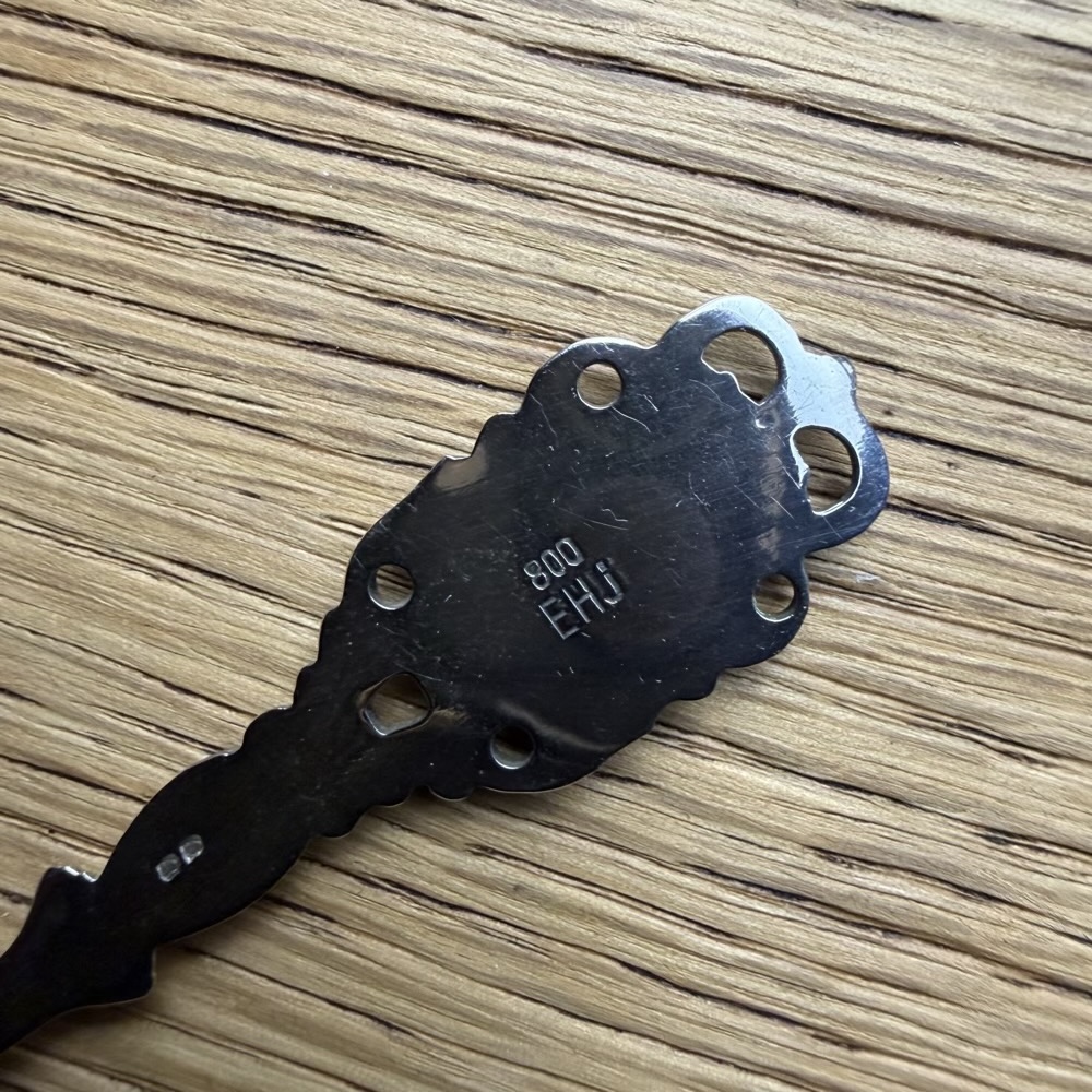 ヴィンテージ シルバー800 スーベニアスプーン BAD ISCHLの画像