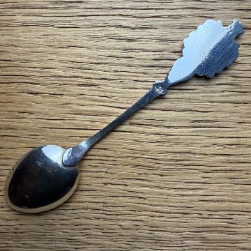 ヴィンテージ シルバー800 スーベニアスプーン Salzbergwerk Berchtesgadenの画像