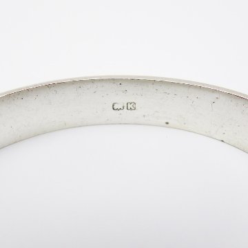 ヴィンテージ スターリングシルバー バングルの画像