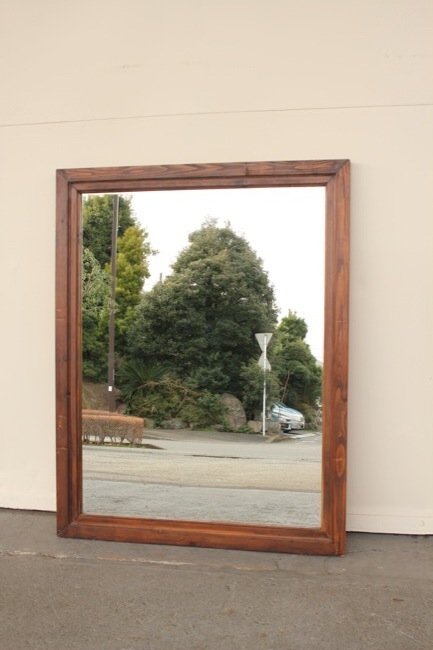 イギリス ヴィンテージ ウォールミラーの画像