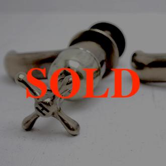 アンティーク 水栓・蛇口 ペアの画像