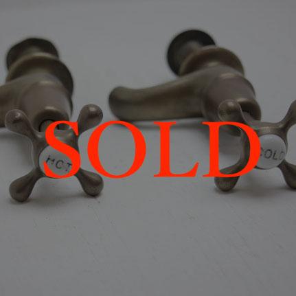 アンティーク 水栓・蛇口 ペアの画像