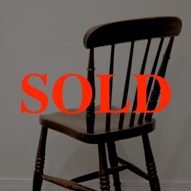 アンティーク エルム カントリーチェアの画像