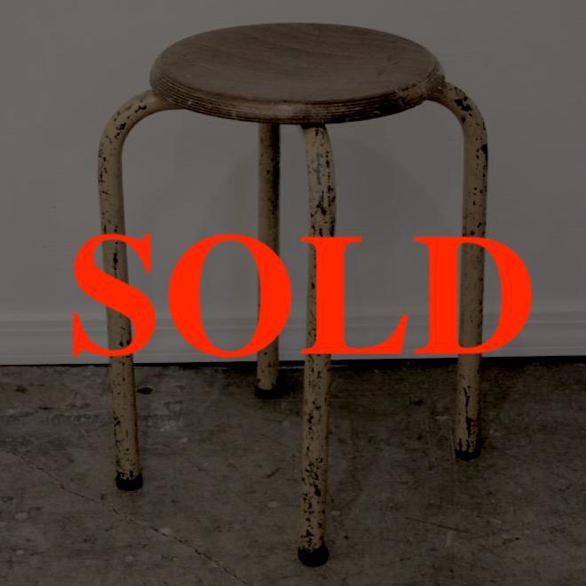 フランス ヴィンテージ スツールの画像