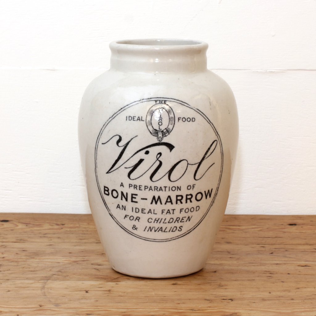 アンティーク Virol ポットの画像