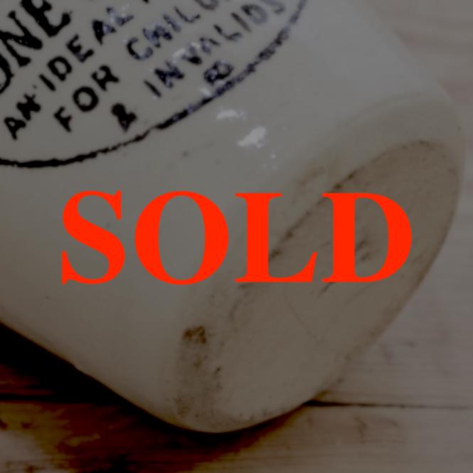 アンティーク Virol ポットの画像