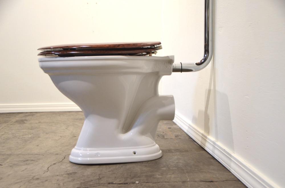 イギリス アンティークスタイル トイレ セット画像