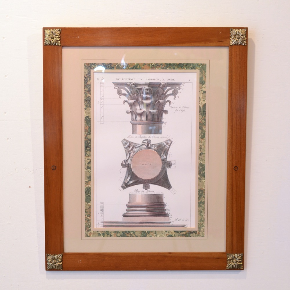 イタリア ヴィンテージ エッチングの画像