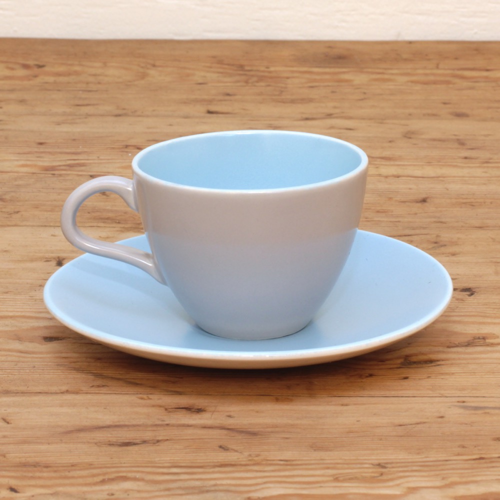 POOLE プール TWINTONE デミタスカップ＆ソーサーの画像