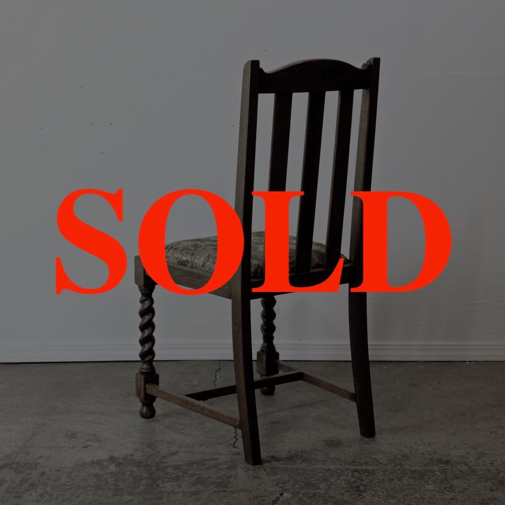 イギリス オーク ダイニングチェアの画像