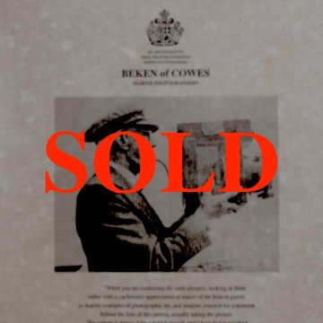 イギリス ヴィンテージ BAKEN of COWES ピクチャーフレームの画像