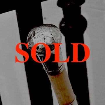 イギリス アンティーク ステッキの画像