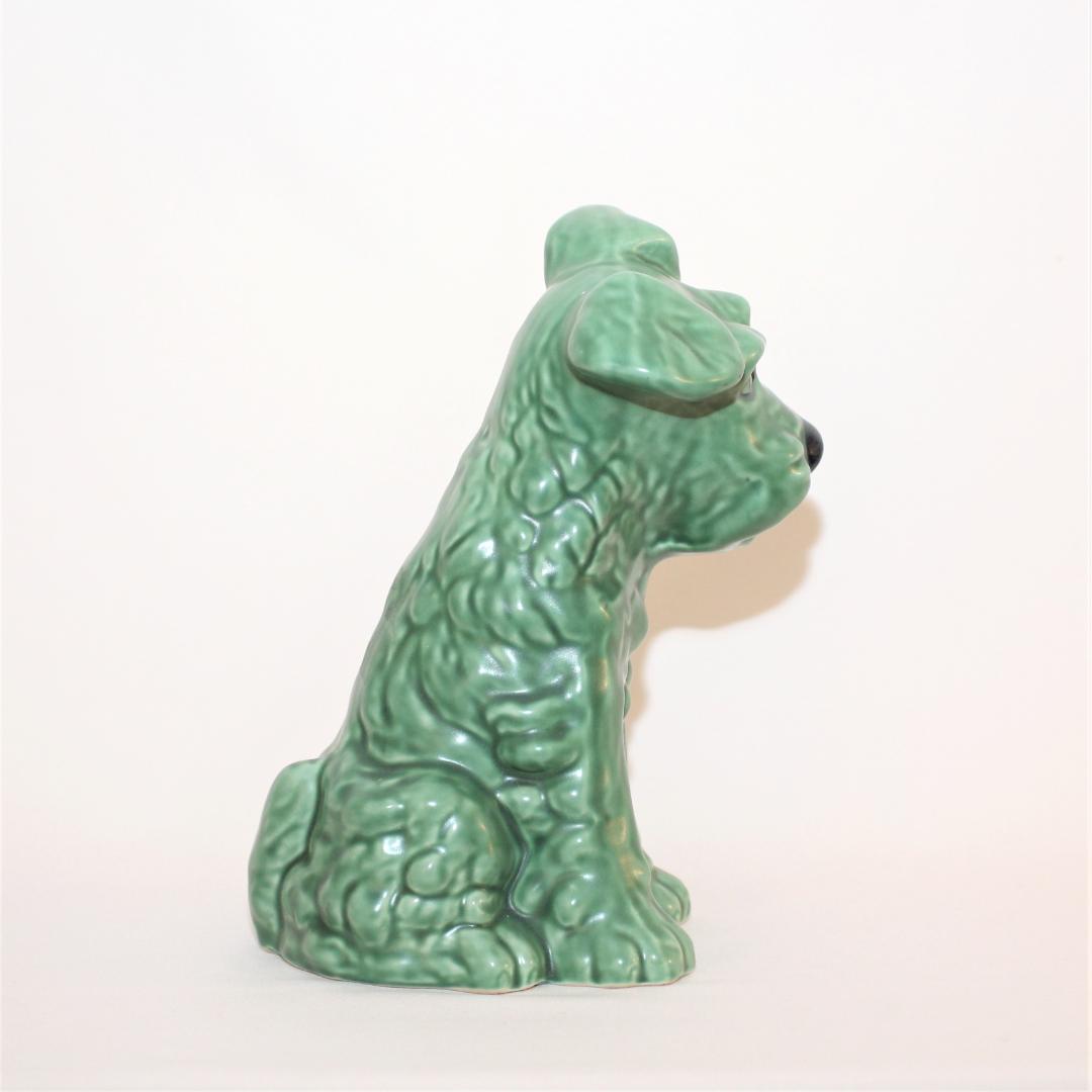 イギリス ヴィンテージ シルバック テリア犬 フィギュア画像