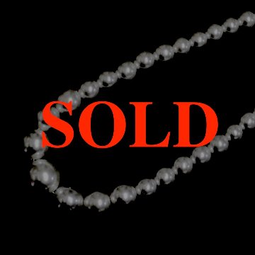 ヴィンテージ フェイクパール ネックレスの画像