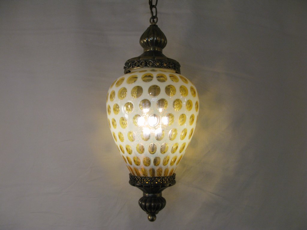 ヴィンテージ フェントン ハンギングランプの画像