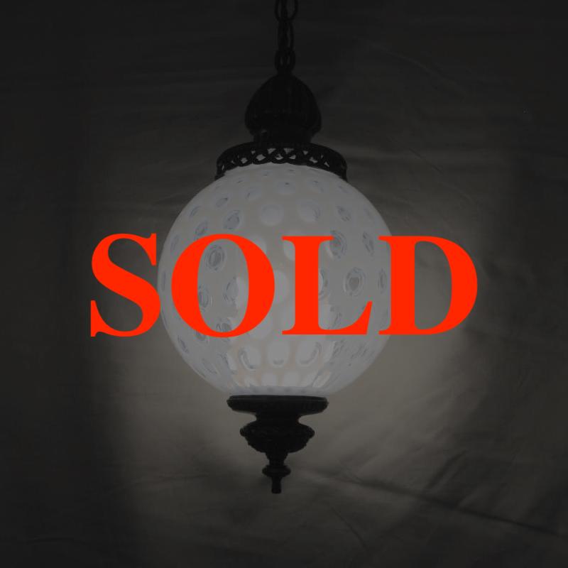 ヴィンテージ フェントン ハンギングランプの画像