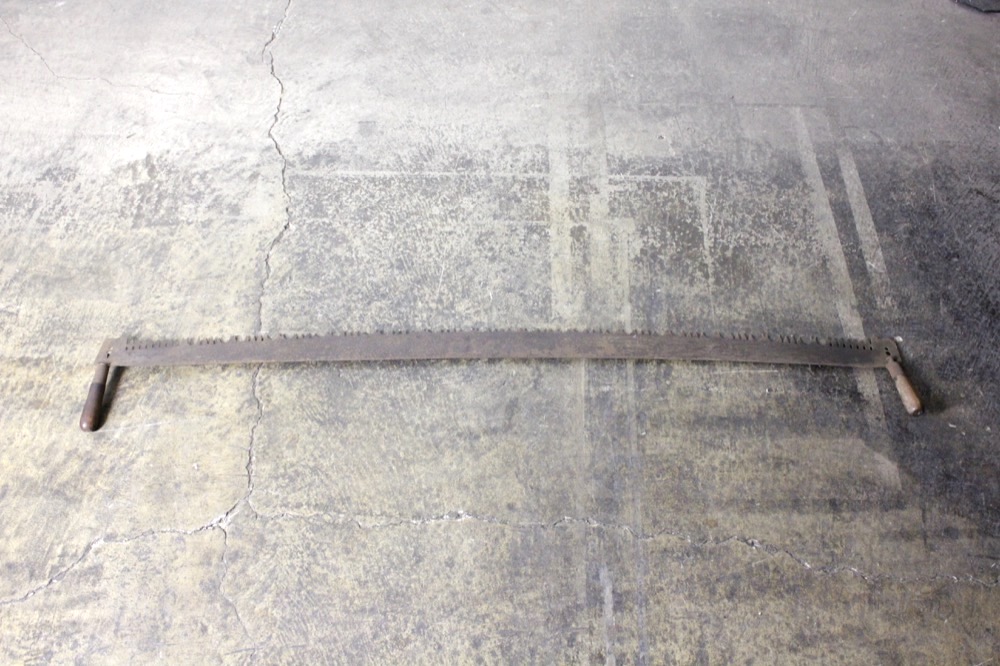 イギリス アンティーク ソー のこぎりの画像