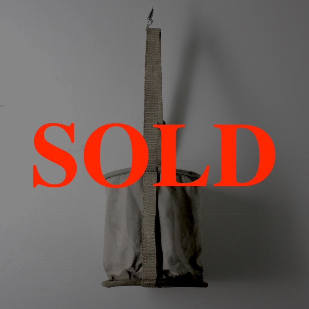 ヴィンテージ スイス軍 ウォーターバケツバッグの画像