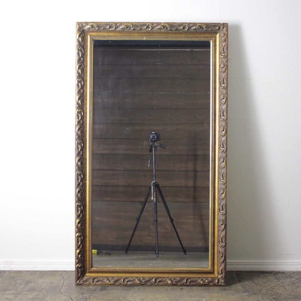 ヴィンテージ ギルトウッド ウォールミラーの画像