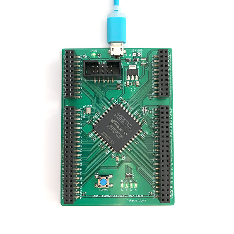 MAX10 10M02 FPGA 実験セット画像