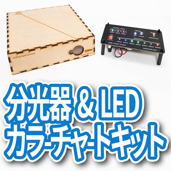分光器&LEDカラーチャートキットの画像