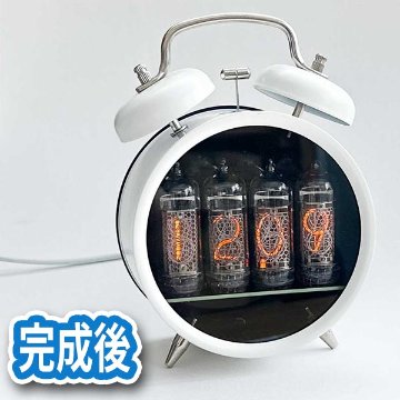 目覚まし時計風IN-14ニキシー管NTP時計キットの画像