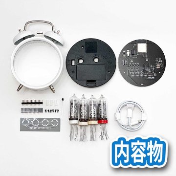 目覚まし時計風IN-14ニキシー管NTP時計キットの画像