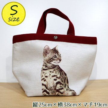 オリジナルペットバッグ/アメリカンショートヘア猫ちゃん★Sサイズ画像