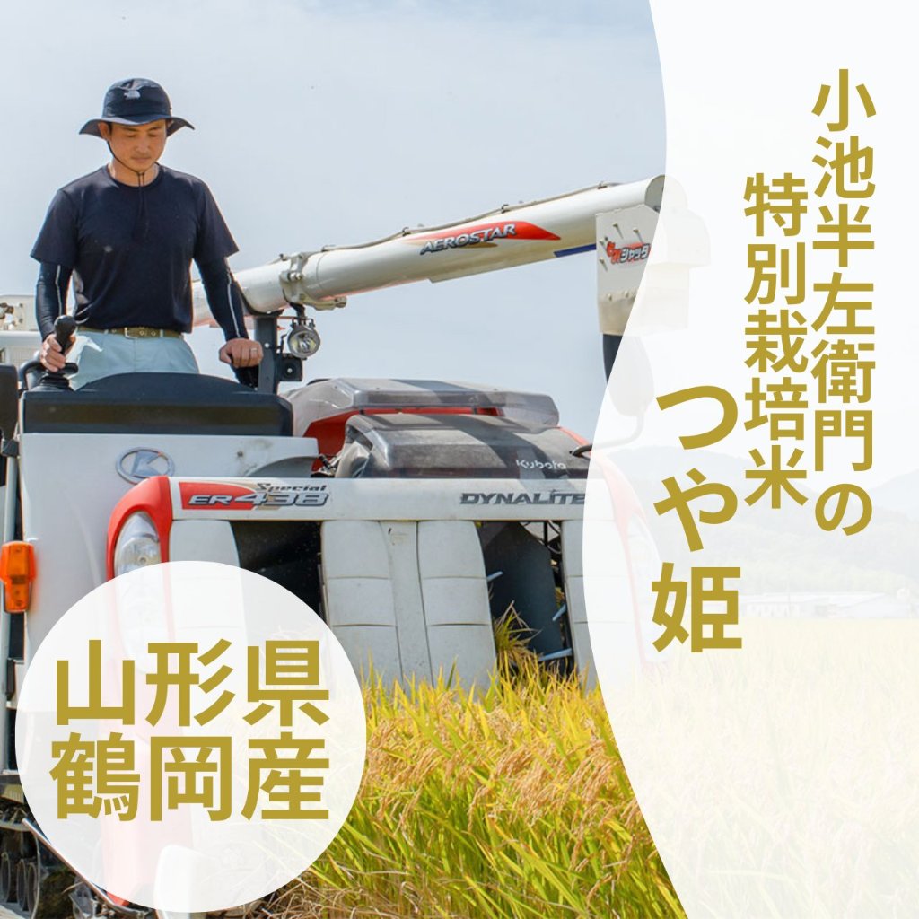 令和7年産 特別栽培米 つや姫　山形県鶴岡市産の画像