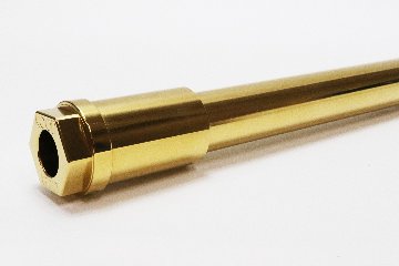 【Ｋ－Ｆ－０１７－ＧＬ】ＫＯＯＤ　ＫＡＷＡＳＡＫＩ　アクスルシャフト　フロント用　(カラー：ゴールド)の画像
