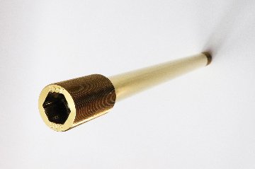 【Ｋ－Ｐ－０１７－ＧＬ】ＫＯＯＤ　ＫＡＷＡＳＡＫＩ　アクスルシャフト　ピボット用　(カラー：ゴールド)の画像