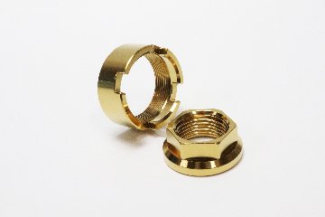 【Ｋ－Ｎ－Ｐ０１７－ＧＬ】ＫＯＯＤ　ＫＡＷＡＳＡＫＩ　ピボット用ナット（カラー：ゴールド）の画像