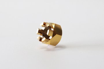【Ｋ－Ｎ－Ｒ０１８－ＧＬ】　ＫＯＯＤ　ＫＡＷＡＳＡＫＩ　アクスルナット　リア用　(カラー：ゴールド)の画像