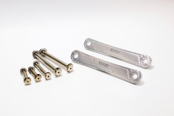 【Ｋ－ＬＰ－００３－ＳＬ】ＫＯＯＤ　ＫＡＷＡＳＡＫＩ　リアサス　リンクプレート＆ボルト・ナットセットの画像