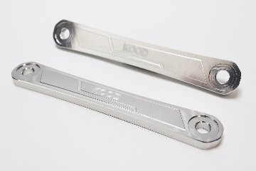 【Ｋ－ＬＰ－００３－ＳＬ】ＫＯＯＤ　ＫＡＷＡＳＡＫＩ　リアサス　リンクプレート＆ボルト・ナットセットの画像