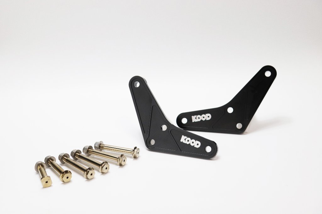 【Ｋ－ＬＰ－０３２－ＢＫ】ＫＯＯＤ　ＫＡＷＡＳＡＫＩ　リアサス　リンクプレート＆ボルト・ナットセットの画像