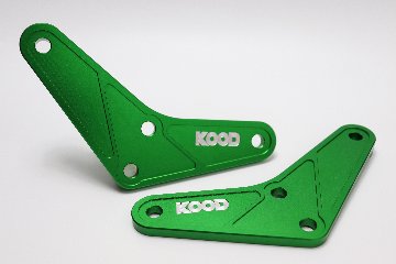 【Ｋ－ＬＰ－０３２－ＧＲ】ＫＯＯＤ　ＫＡＷＡＳＡＫＩ　リアサス　リンクプレート＆ボルト・ナットセットの画像