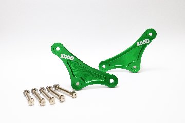 【Ｋ－ＬＰ－００１－ＧＲ】ＫＯＯＤ　ＫＡＷＡＳＡＫＩ　リアサス　リンクプレート＆ボルト・ナットセットの画像