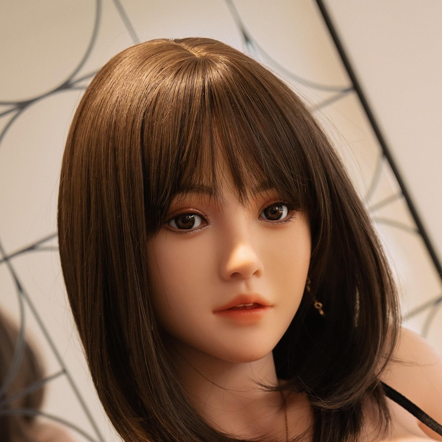 フィギュア ヘッド単体 100%シリコン製Head　ともこの画像