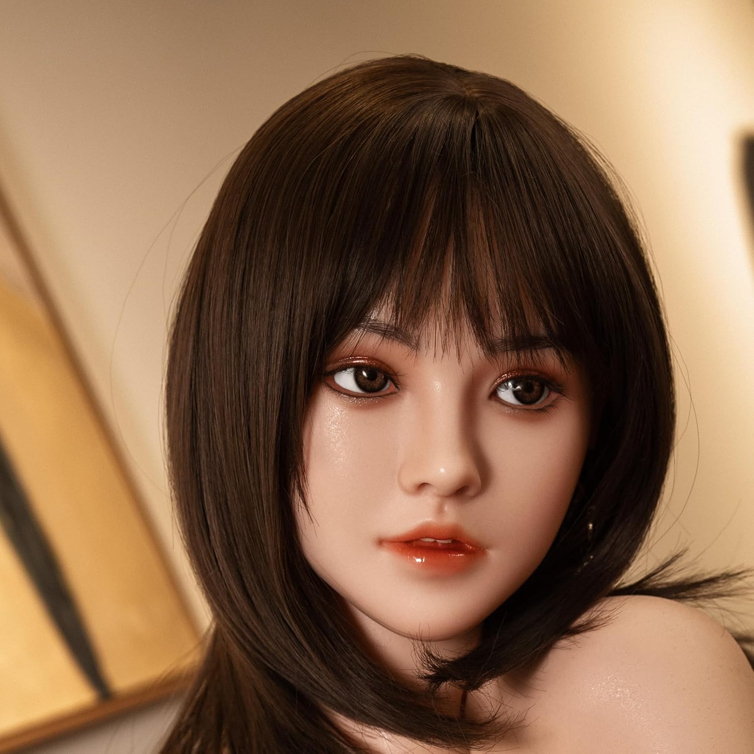 フィギュア ヘッド単体 100%シリコン製Head　ともこの画像
